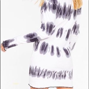 NASTY GAL tie dye midi dress